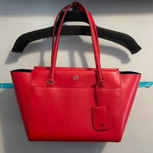 TORY BURCH PARKER small tote - like new !